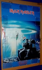 Pôster de música vintage Iron Maiden Eddie 2 minutos para meia-noite 8135 23,5 x 35,75 1985 comprar usado  Enviando para Brazil
