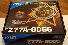 Msi z77a gd65 gebraucht kaufen  Danndorf