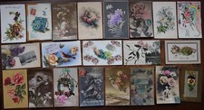 Fleurs lot cartes d'occasion  Darnétal