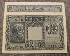 Lotto banconote italiane usato  Roma