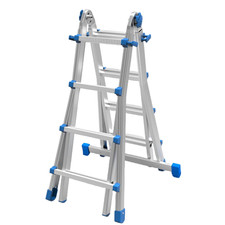 Scala trasformabile alluminio usato  Valva