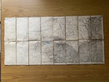 Antica cartina geografica usato  Beinasco
