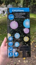 Grundig solar lichterkette gebraucht kaufen  Fürth