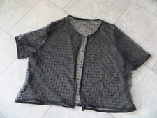 Durchsichtiger bolero schwarz gebraucht kaufen  Bochum