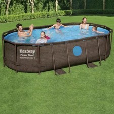 Piscine complète bestway d'occasion  Beaumes-de-Venise