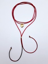 Collana choker tie usato  Senago