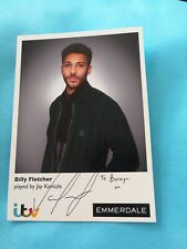Signed emmerdale cast for sale  UK