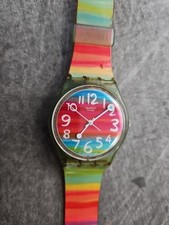 Swiss swatch rainbow for sale  Paxton