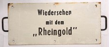 Zuglaufschild wiedersehen dem gebraucht kaufen  Ahrensburg