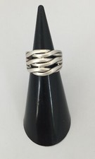 Bague argent tressee d'occasion  Cergy-