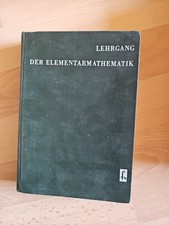 Lehrgang elementarmathematik gebraucht kaufen  Eberswalde-Umland