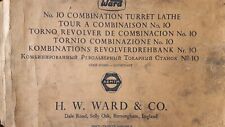 Ward combination turret for sale  BOLTON