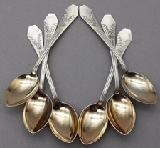 Jugendstil moccalöffel espres gebraucht kaufen  Altstadt,-Andershof,-Devin