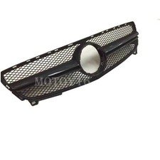 Para Câmera de fibra de carbono Mercedes Amg Grill para C W205 C250 C43 Amg 2015-18 Preto comprar usado  Enviando para Brazil
