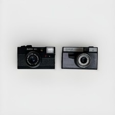 2 Camera Bundle: ELIKON 35C + Lomo SMENA SYMBOL compact 35mm camera USSR, AS-IS na sprzedaż  PL