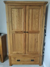 Solid wooden wardrobe for sale  LINCOLN
