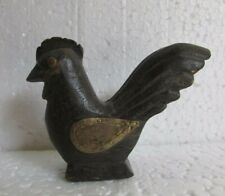 Usado, Antigo Galo De Madeira Artesanal Antigo Estátua Colecionável comprar usado  Enviando para Brazil
