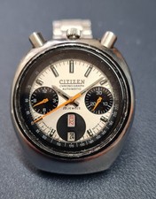 Vintage citizen chronograph for sale  LUTON