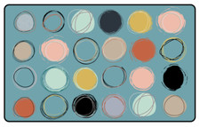 Circle seating teal for sale  Resaca