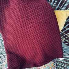 Frette burgundy basketweave for sale  New York