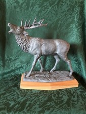 Antiker röhrender hirsch gebraucht kaufen  Bergen