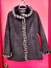 black fur coat faux for sale  Banner Elk