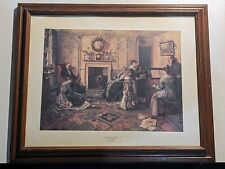 Vtg framed print for sale  Mount Morris