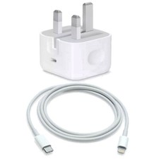 20W Carregador Genuíno Apple rápido rápida no Reino Unido pela Rede Plug Usb-C para Cabo Lightning comprar usado  Enviando para Brazil