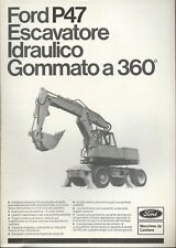 Depliant ford p47 usato Depliant ford p47 usato  Sezzadio