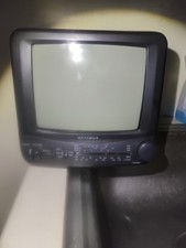 TV portátil vintage Optimus 7" P/B com rádio AM/FM testado comprar usado  Enviando para Brazil