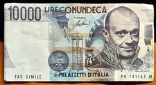 Banconota deca max usato  Sant Agnello
