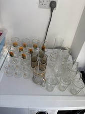 Assortment vintage glasses for sale  LIVERPOOL