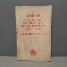 Morris cowley 1500 for sale  NELSON