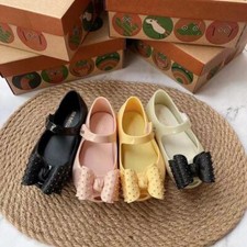 Usado, Sapatos infantis Melissa 3D bolinhas arco nó pai-filho bebê geléia sapatos comprar usado  Enviando para Brazil