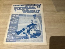 Football weekly comic for sale  HARWICH