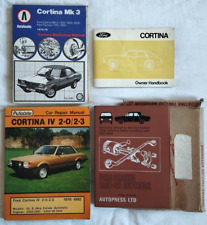 Ford cortina manuals for sale  ILFRACOMBE