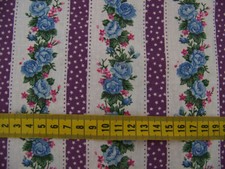 Flowery stripes fabric d'occasion  Expédié en Belgium