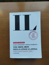castiglioni dizionario latino usato castiglioni dizionario latino usato Napoli