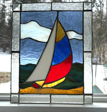 Suncatcher stained glass for sale  Buckfield