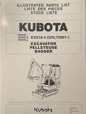 Kubota 018 ersatzteilliste gebraucht kaufen  Freital