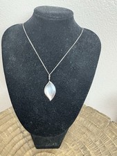 Silver necklace for sale  DALKEITH
