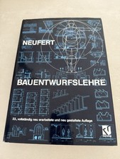 Bauentwurfslehre ernst neufert gebraucht kaufen  Düsseldorf