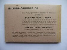 Sammelbilder lympia 1936 gebraucht kaufen  Eberswalde