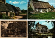 HOUSES FRANCE 200 Vintage Postcards mostly CHAUMIERES pre-1980 (L5727) comprar usado  Enviando para Brazil