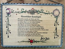 Bayerischer haussegen helmut gebraucht kaufen  München
