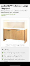 Vivarium cabinet reptile for sale  SCARBOROUGH