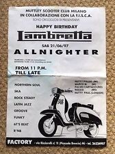 Vintage italian lambretta for sale  LLANDUDNO