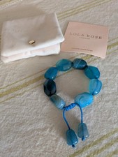 lola rose blue bracelet for sale  PERSHORE