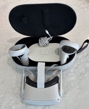 Fone de Ouvido de Realidade Virtual Meta Oculus Quest 2 128GB - Branco com Estojo Macio Limpo NR comprar usado  Enviando para Brazil