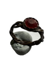 Medieval ring red for sale  CHESSINGTON